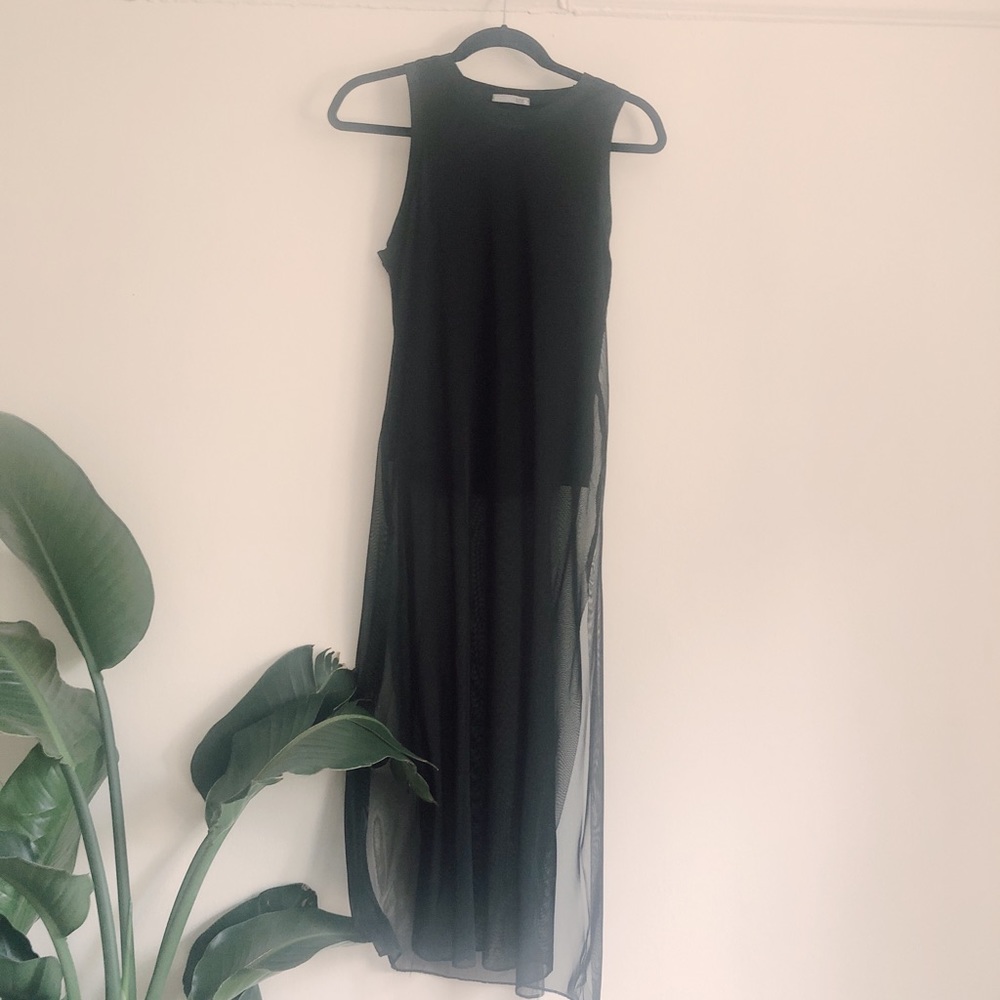 Zara Collection Sheer Long Tank Top